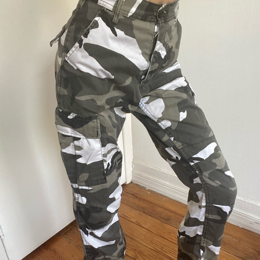 Goodbye Bread Camo Cargo Pants - image 3